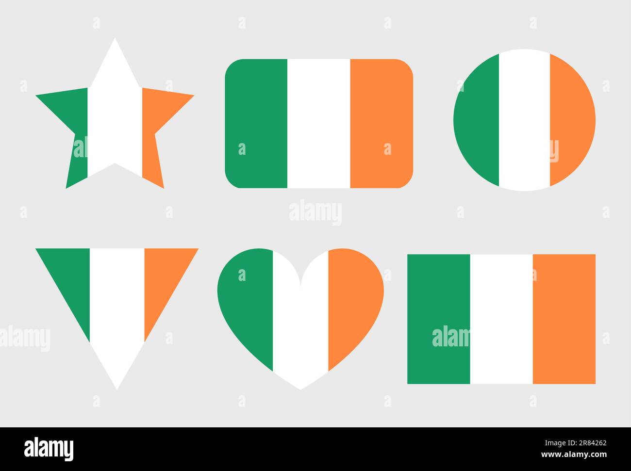 different irish flags