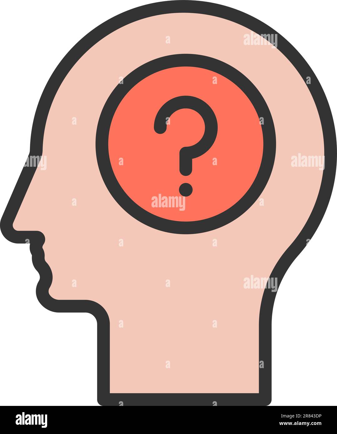 Solving doubt Stock Vector Images - Alamy