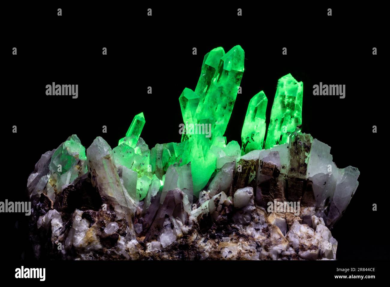 Radioactive rock glowing hi-res stock photography and images - Alamy