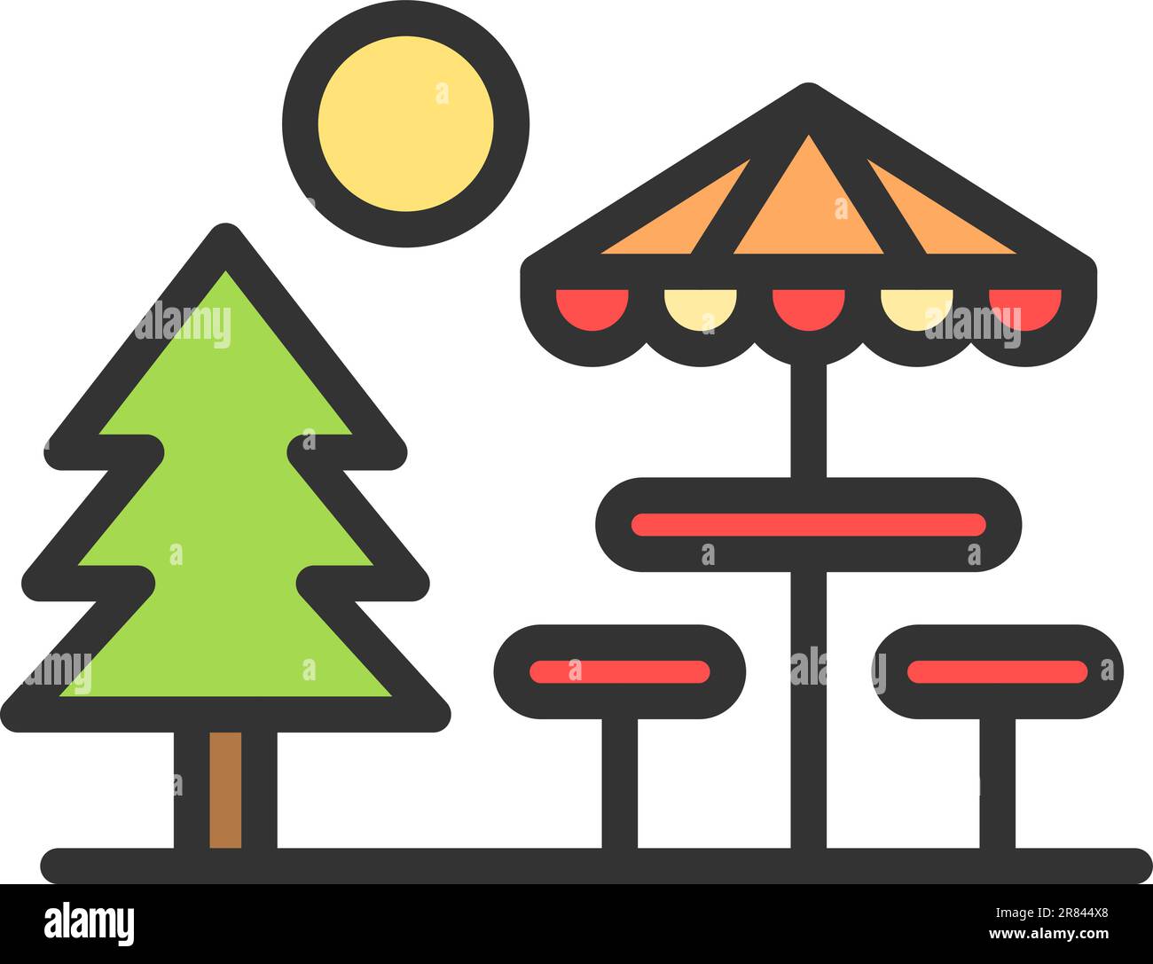 Outdoor icon vector image Stock Vector Image & Art - Alamy
