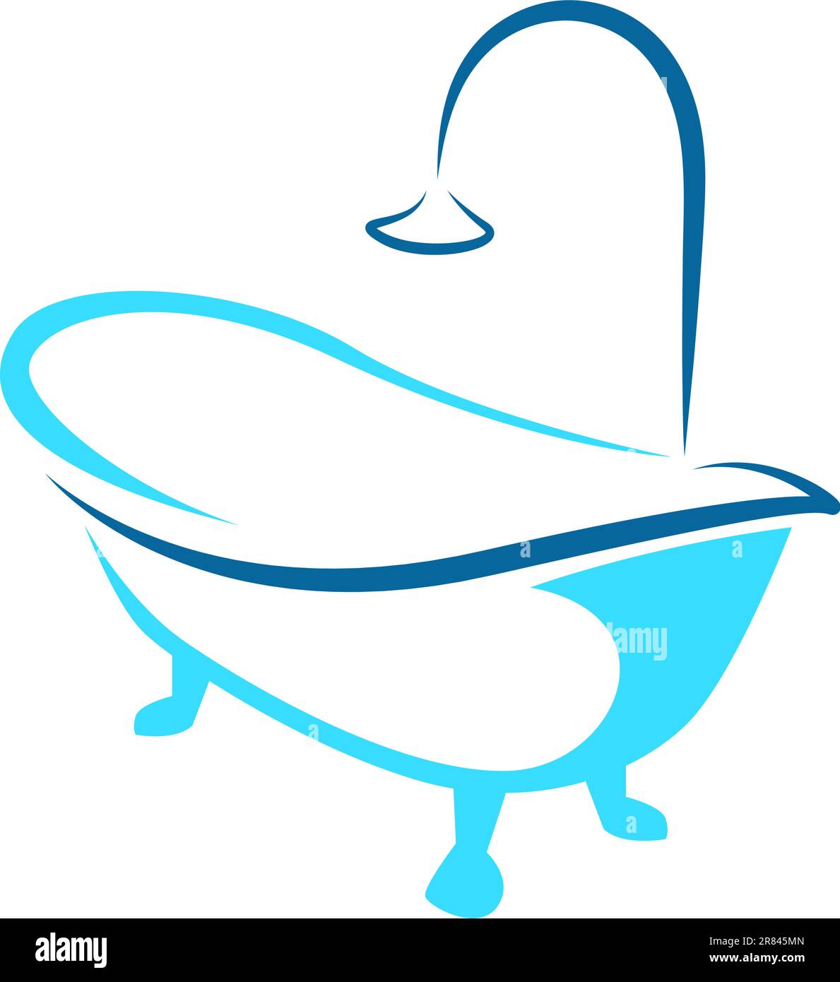 Bathtub logo icon design illustration Stock Vector Image & Art - Alamy