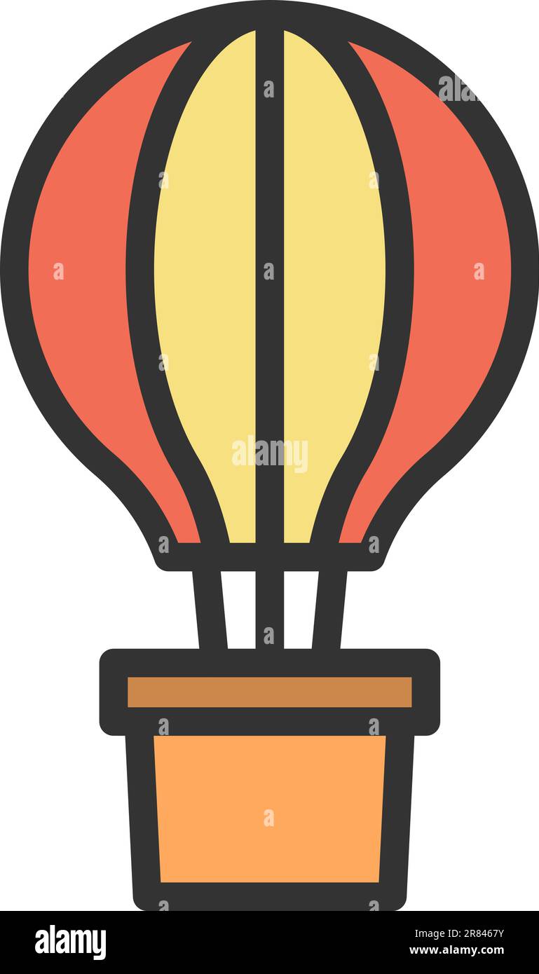 Hot Air Balloon icon vector image Stock Vector Image & Art - Alamy