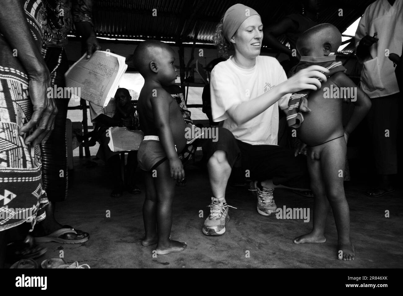 Malaria in Sierra Leone. Stock Photo