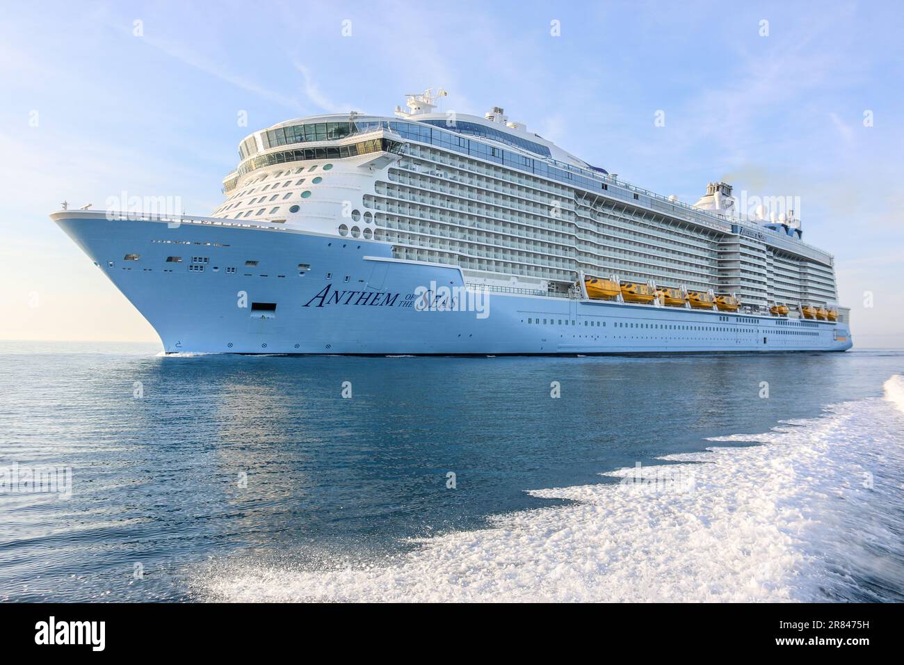 Royal Caribbean Cruises' ANTHEM OF THE SEAS, 2024 largest cruise ship ...