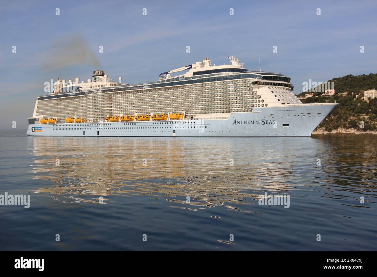 Royal Caribbean Cruises' ANTHEM OF THE SEAS, 2024 largest cruise ship ...