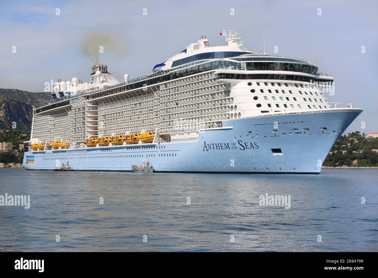 Royal Caribbean Cruises' ANTHEM OF THE SEAS, 2024 largest cruise ship ...
