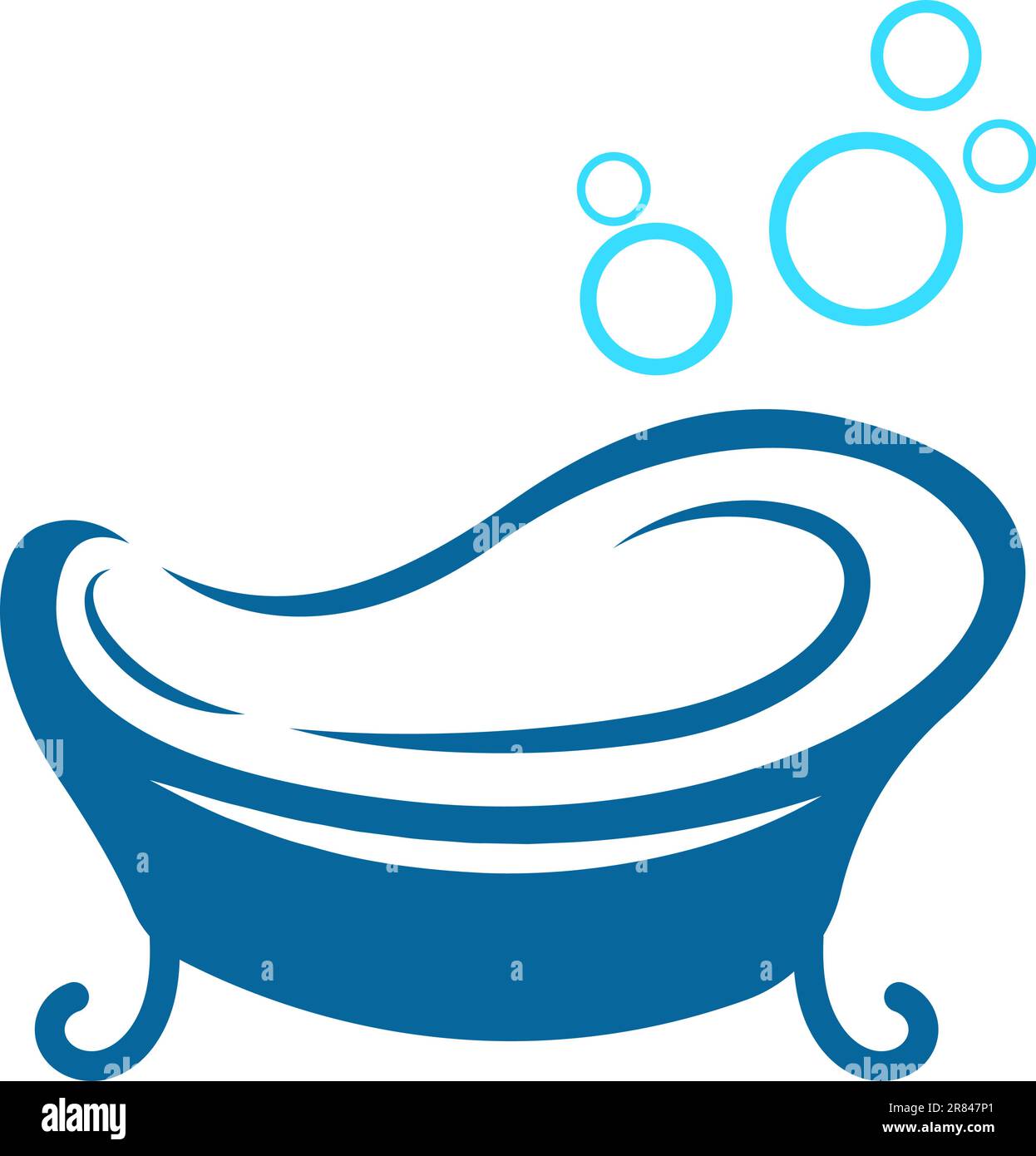 Bathtub logo icon design illustration Stock Vector Image & Art - Alamy