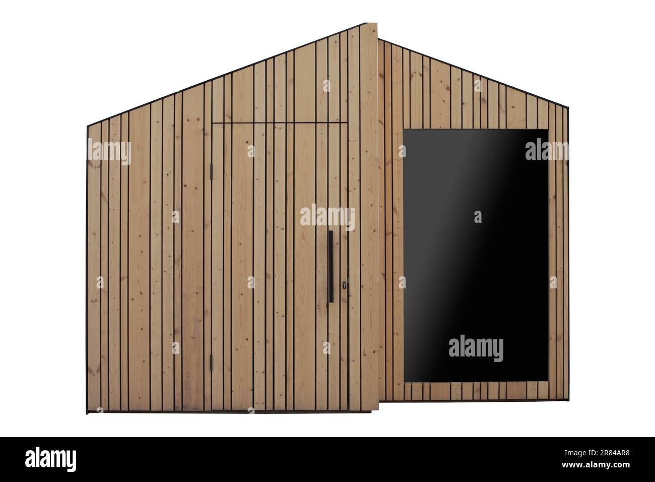 Front view modern house Cut Out Stock Images Pictures Alamy