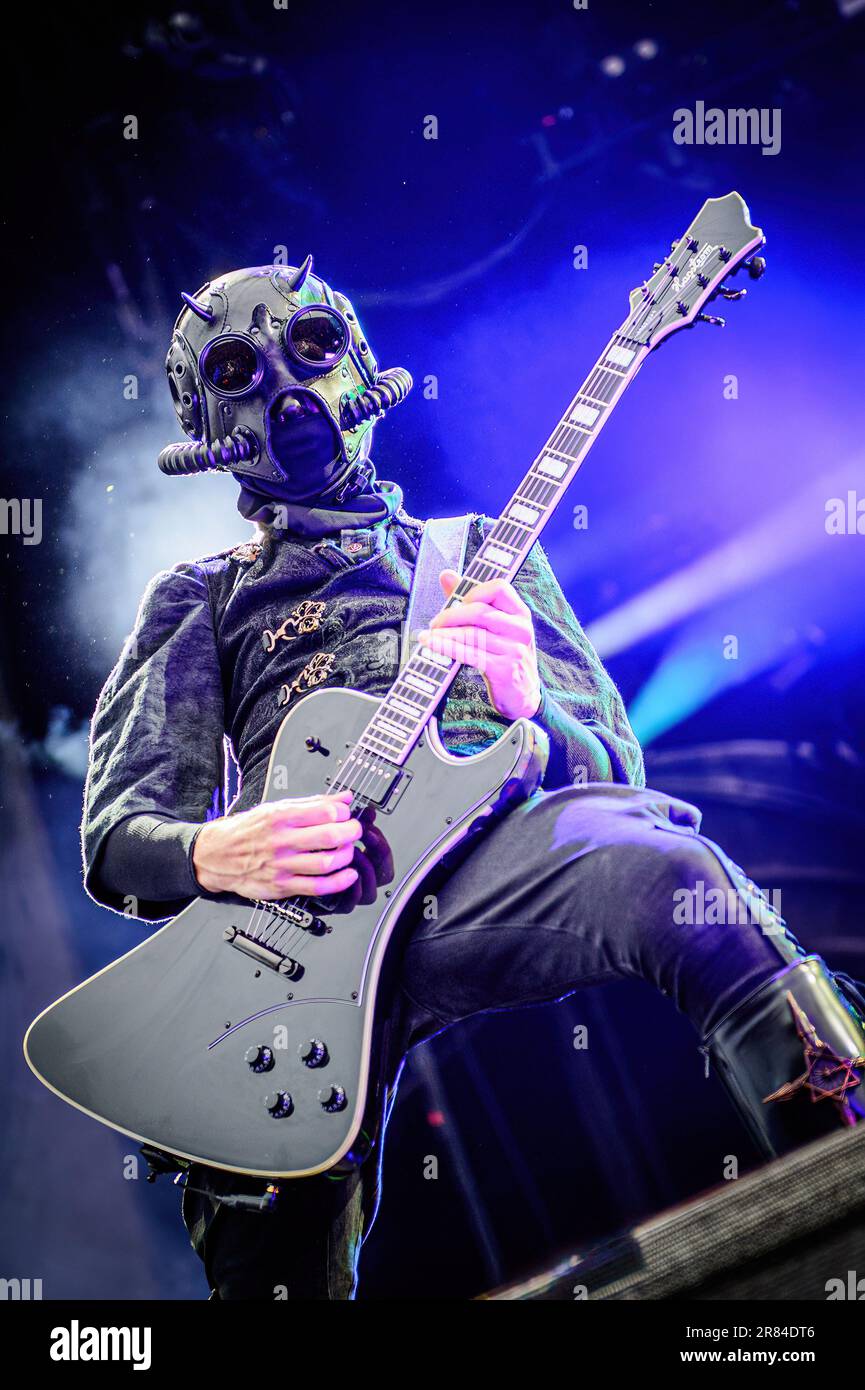 Copenhagen, Denmark. 17th, June 2023. The Swedish rock band Ghost