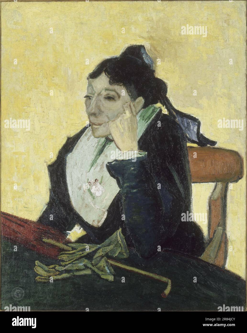 Vincent van Gogh A L Arlesienne (Madame Ginoux with Gloves and Umbre