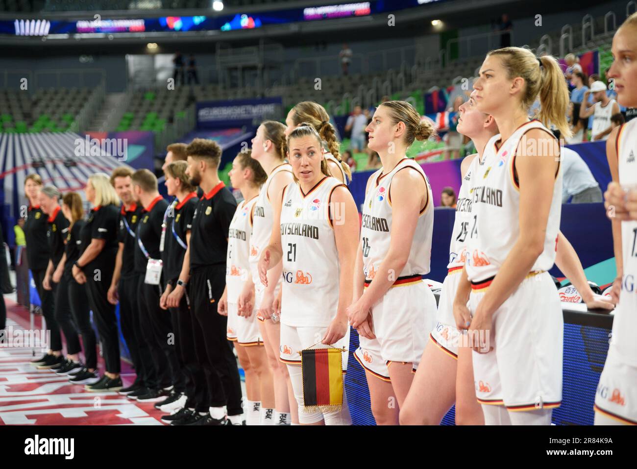 June 18, 2023 Svenja Brunckhorst (21 Germany) before the group stage