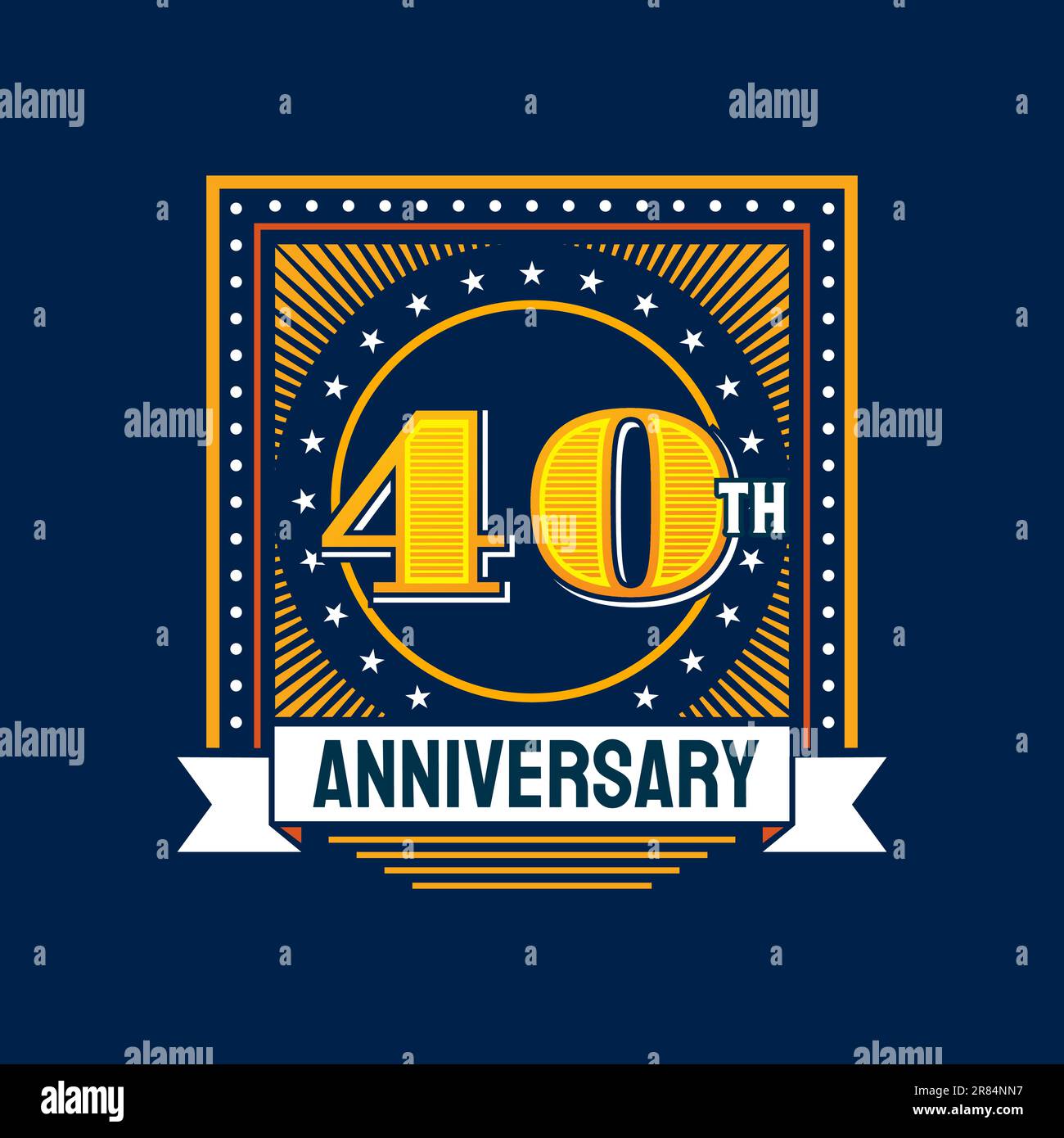 40th Anniversary Logo Design
