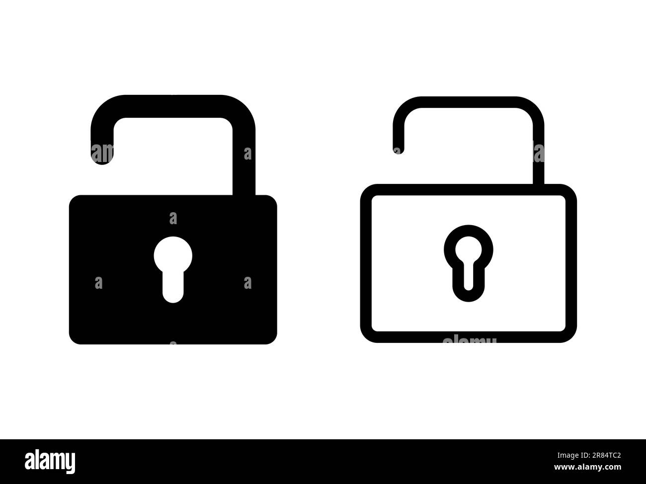 Lock icon set. Padlock icon vector. Encryption icon. Security symbol ...