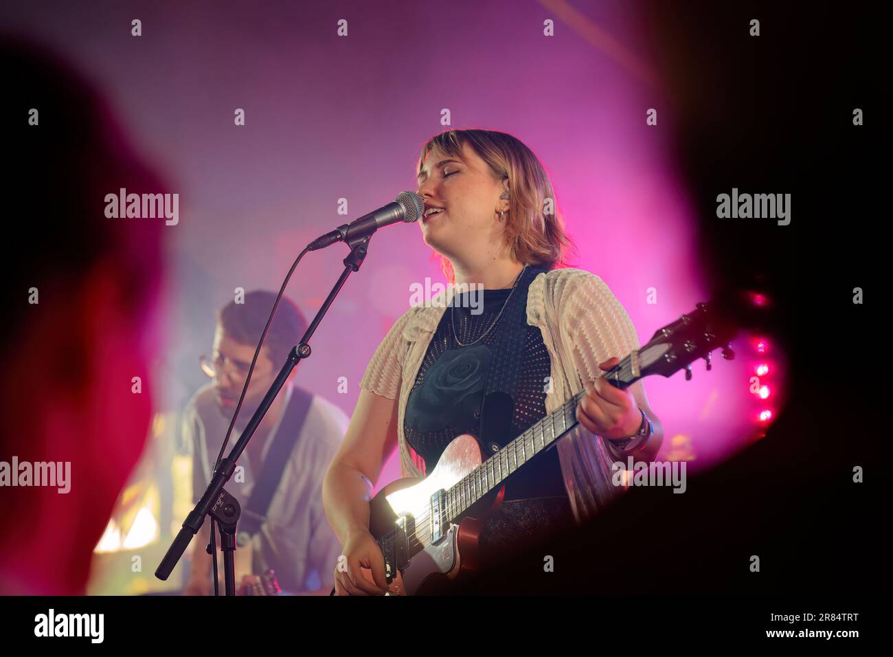 Bergen, Norway. 16th, June 2023. The Swedish indie rock band Girl Scout
