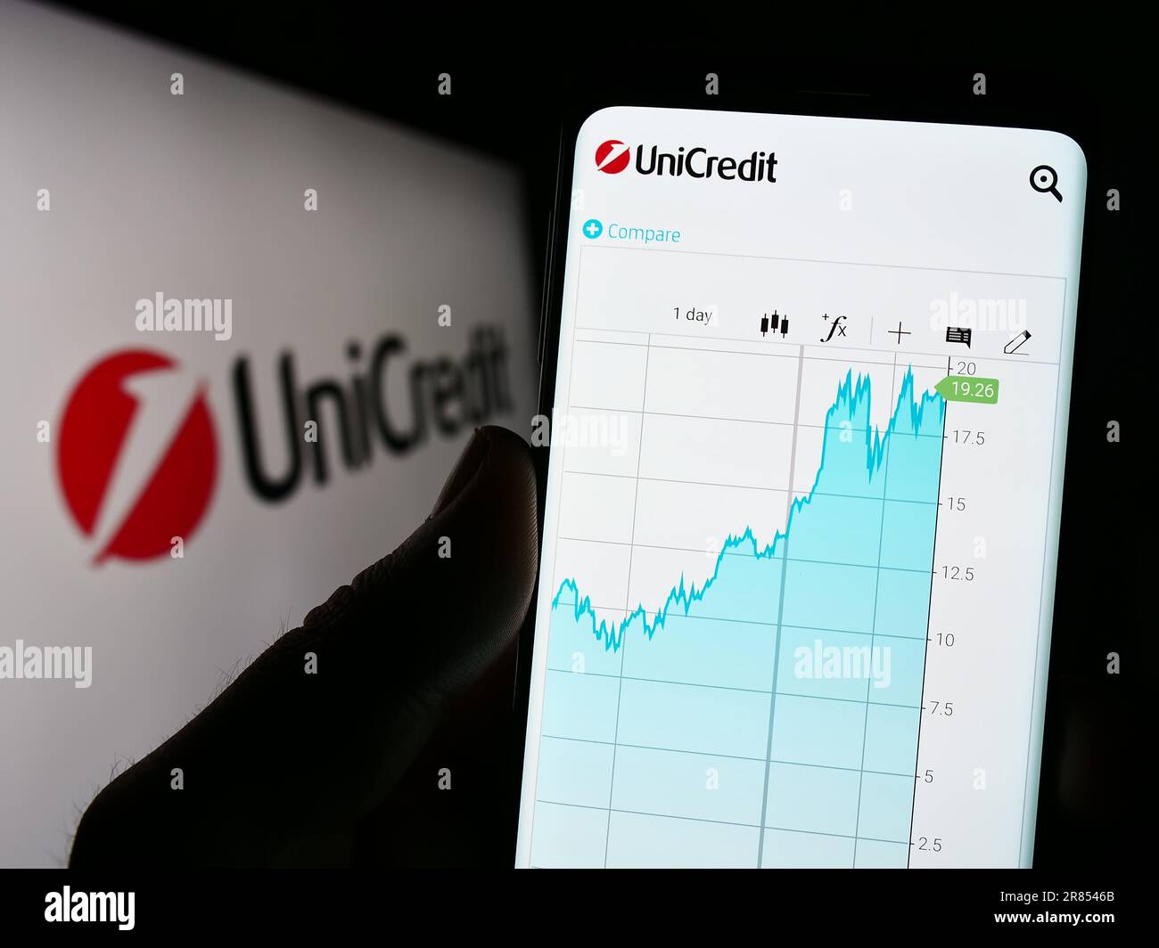 Unicredit bank logo hi-res stock photography and images - Page 2 - Alamy