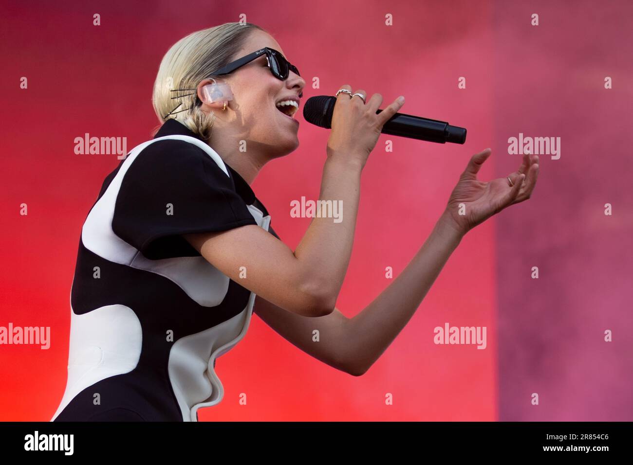 Fredrikstad, Norway. 16th, June 2023. The Norwegian pop singer Dagny  performs a live concert during the Norwegian music festival IDYLL  Festivalen 2023 in Fredrikstad. (Photo credit: Gonzales Photo - Per-Otto  Oppi Stock