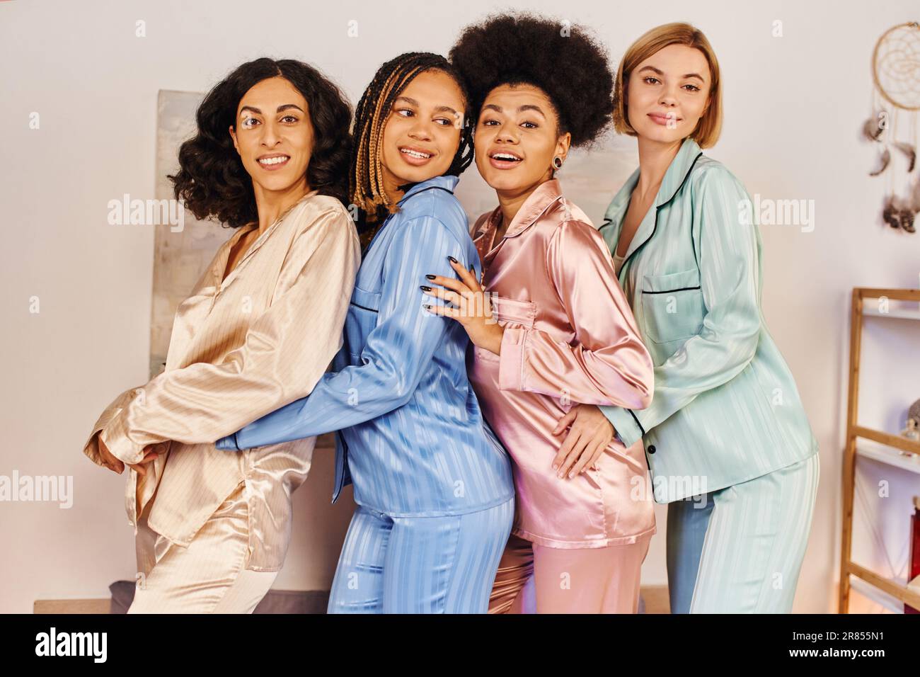 Silk top pajama party
