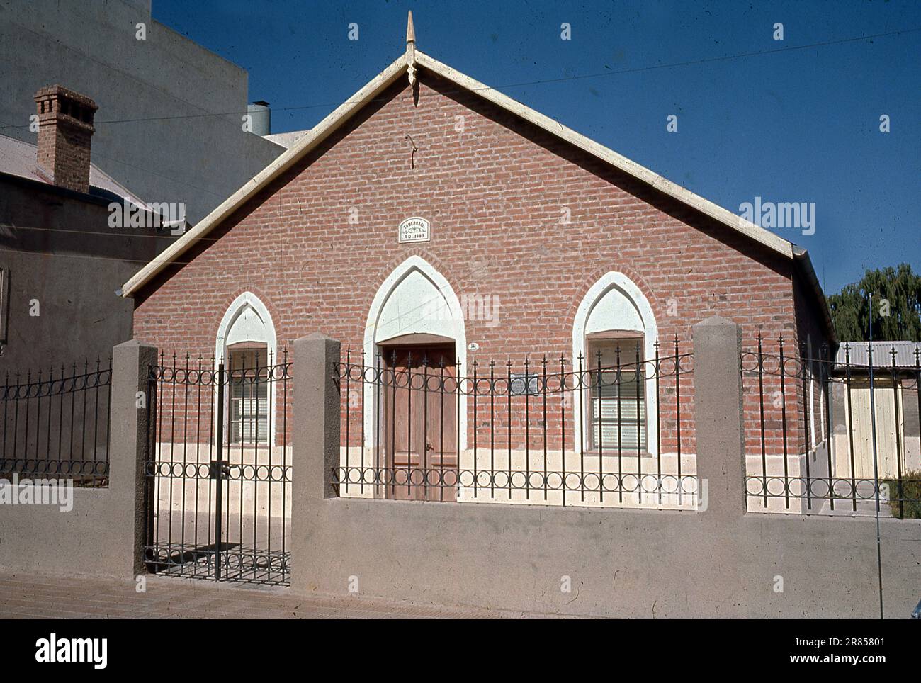 Trelew City, Welsh Chapel, Chubut, Argentina, South America Stock Photo