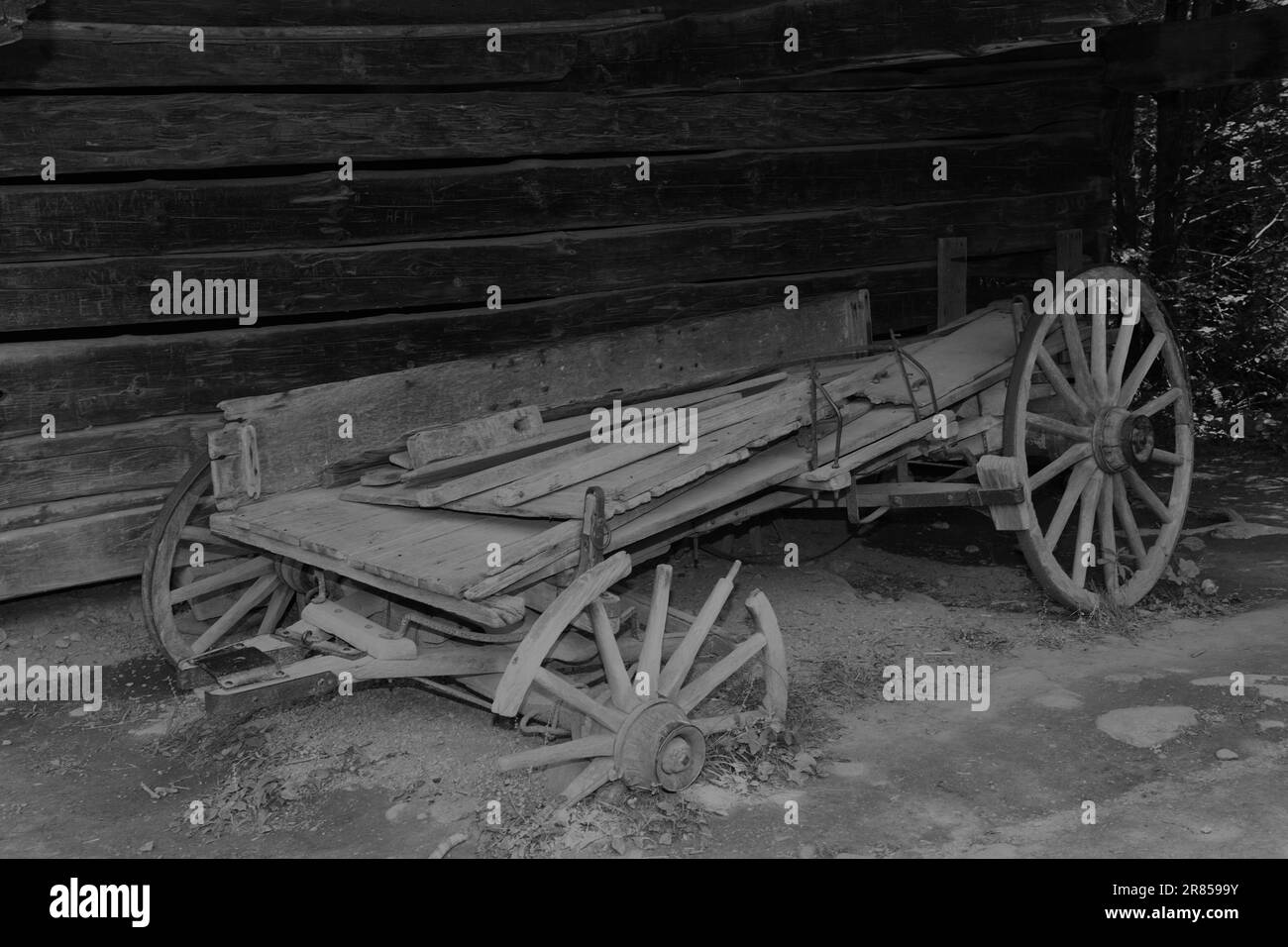 Farmstead in Cades Cove Stock Photo Alamy