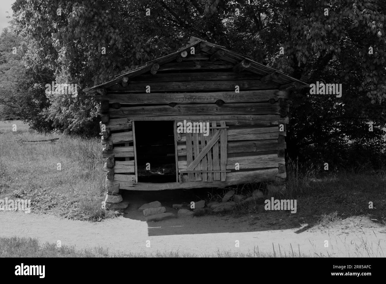 The Dan Lawson Farmstead, Cades Cove Stock Photo Alamy