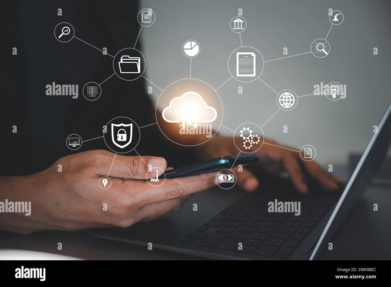 Business process automation and strategy concept Stock Photo - Alamy