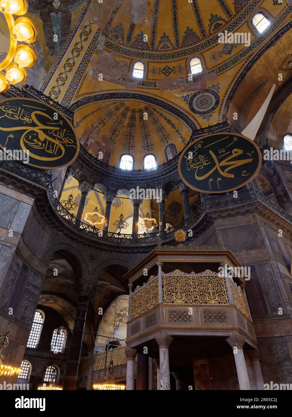 Hagia sophia mosque in istanbul hi-res stock photography and images - Alamy