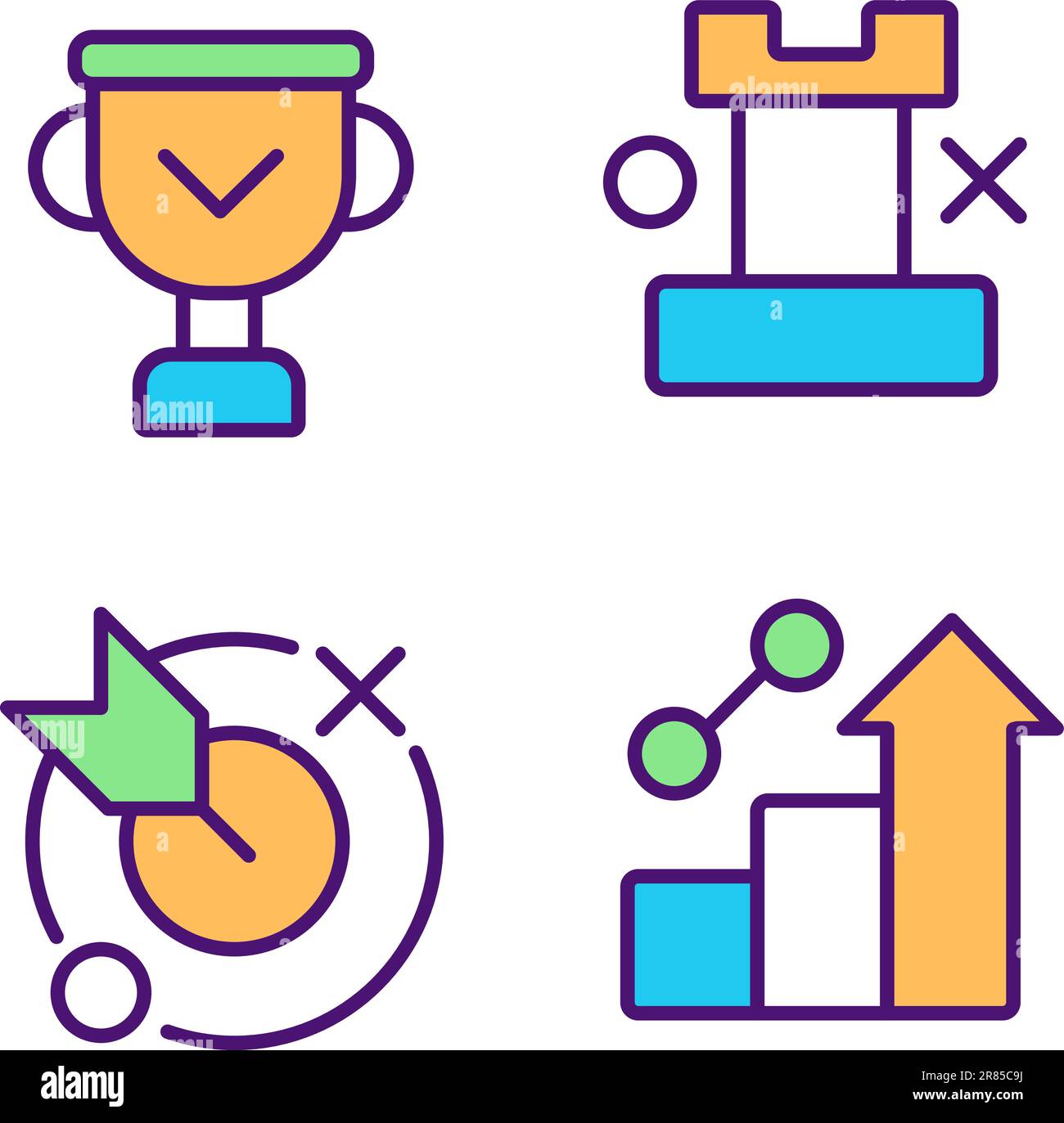 Success sticker career icon hi-res stock photography and images - Alamy