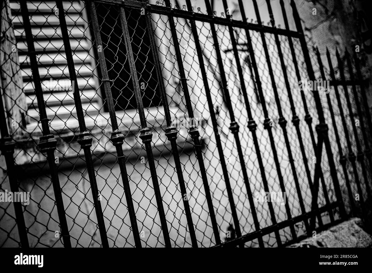 Confined Abodes: The Paradox of Home Stock Photo