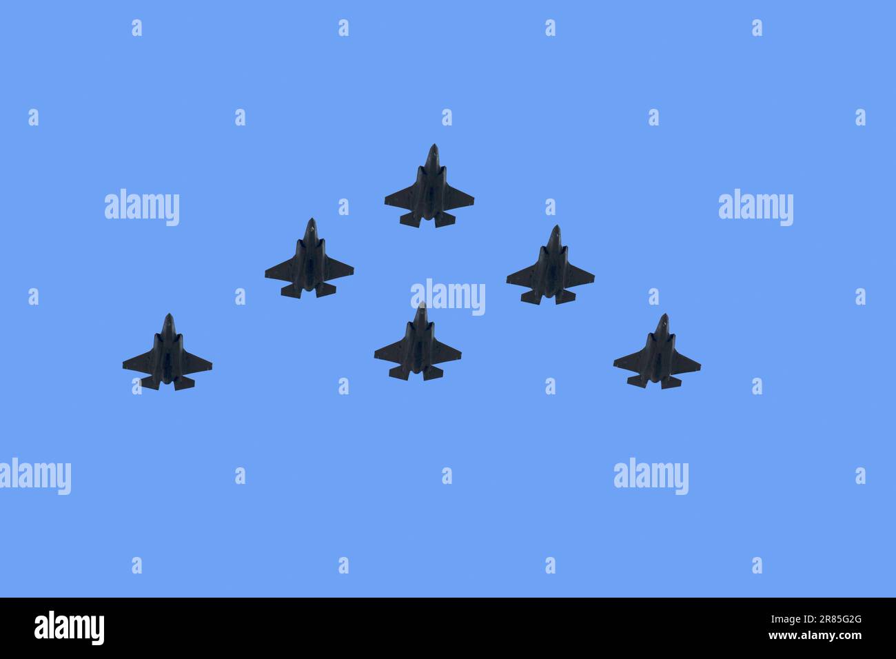 Flypast Trooping The Colour Color 2023 Stock Photo - Alamy