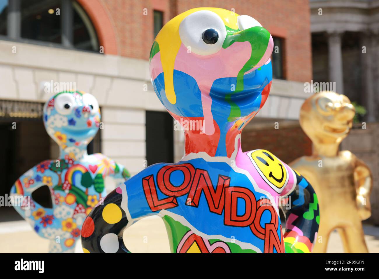London, UK. 19 June 2023. The children’s television character Morph is ...