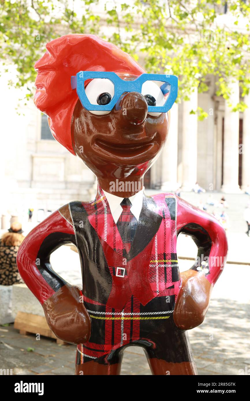 London, UK. 19 June 2023. The children’s television character Morph is ...