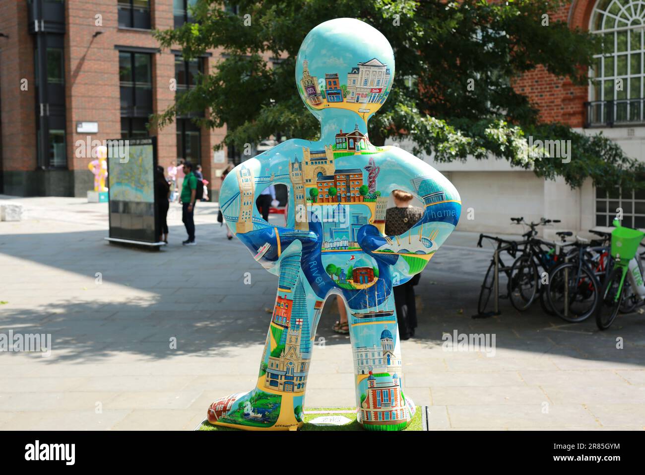 London, UK. 19 June 2023. The children’s television character Morph is ...