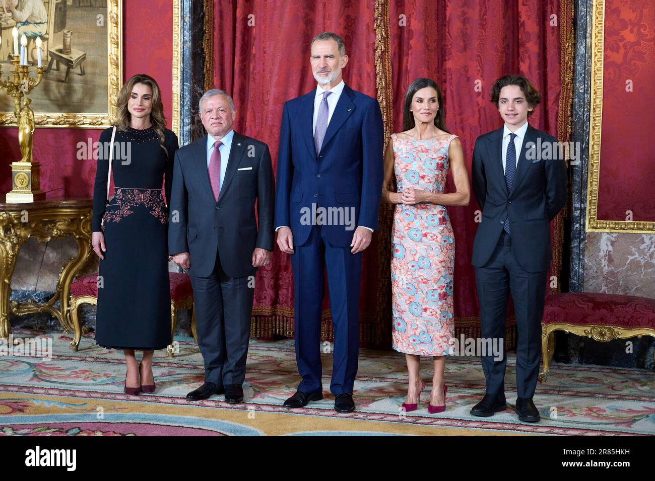 Madrid, Madrid, Spain. 19th June, 2023. King Felipe VI of Spain, Queen ...