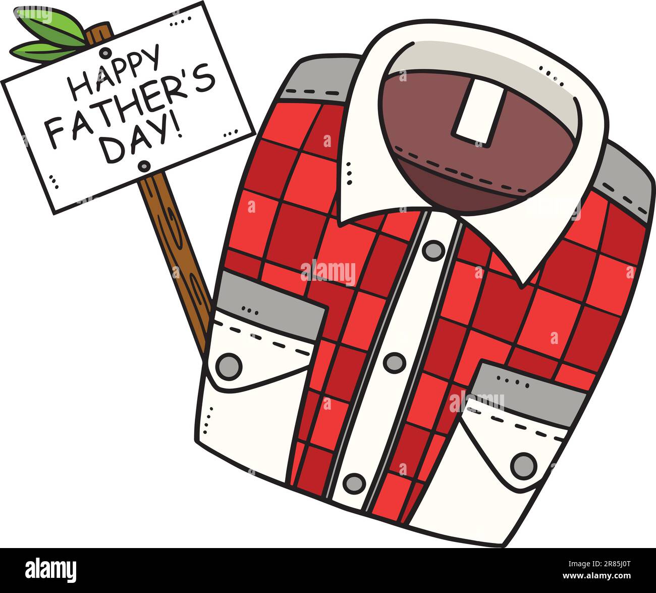 Kids happy fathers day drawing Cut Out Stock Images & Pictures - Alamy