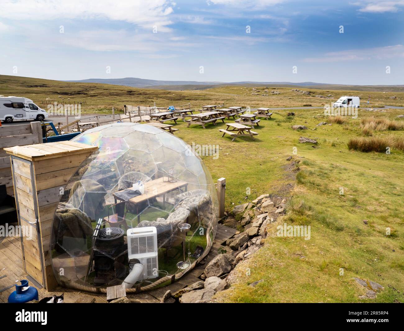 The Tan Hill Inn on the moors above Swaledale, Yorkshire Dales, UK