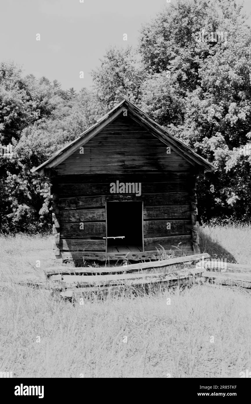 The Dan Lawson Farmstead, Cades Cove Stock Photo Alamy