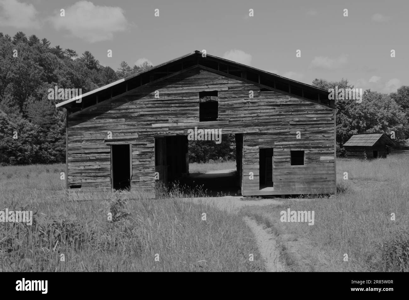 The Dan Lawson Farmstead, Cades Cove Stock Photo Alamy