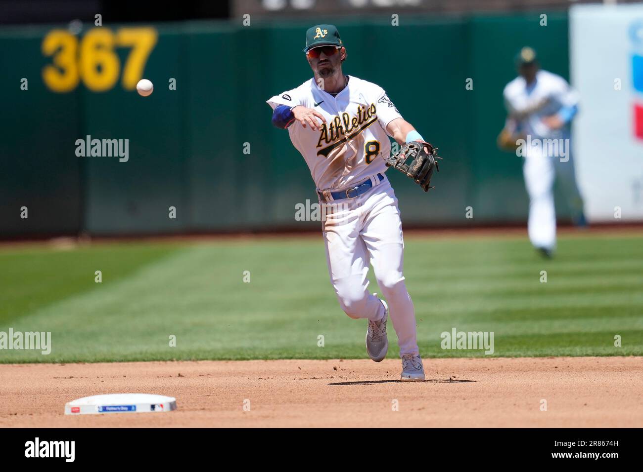 Oakland Athletics' Tyler Wade during a baseball game against the  Philadelphia Phillies in Oakland, Calif., Saturday, June 17, 2023. (AP  Photo/Jeff Chiu Stock Photo - Alamy