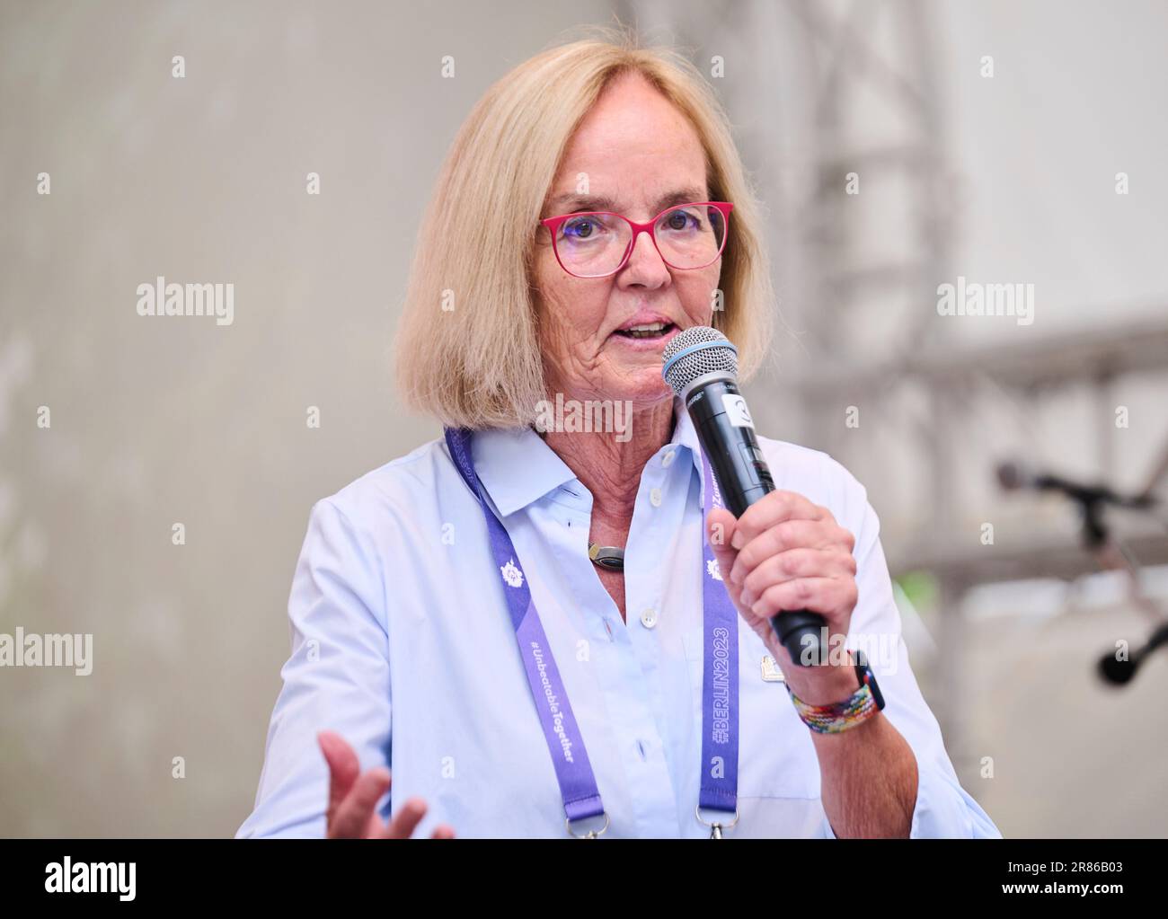 Berlin, Germany. 19th June, 2023. Christiane Krajewski, President of