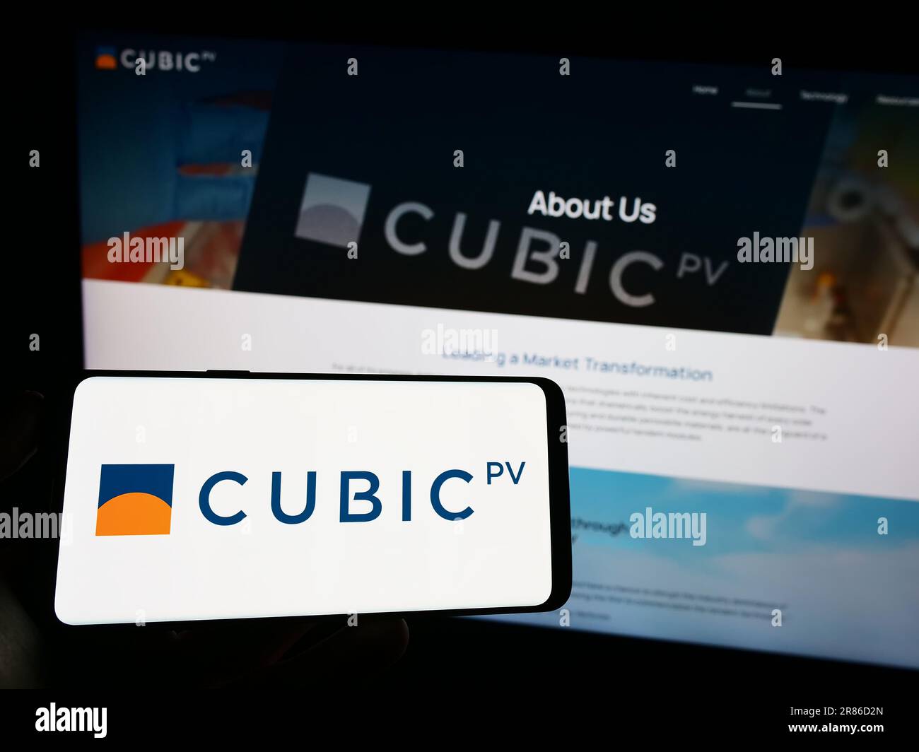 Cubicpv logo hi-res stock photography and images - Alamy