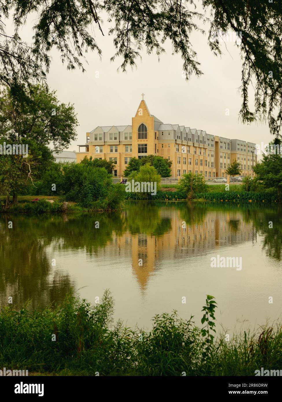 Picture of Lake View Apartments Stock Photo - Alamy
