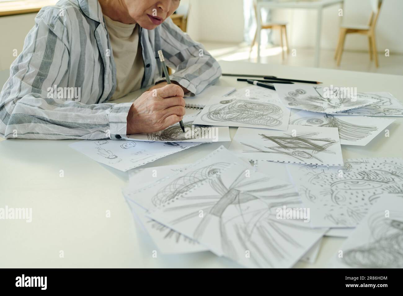 Anxiety paper hi-res stock photography and images - Alamy