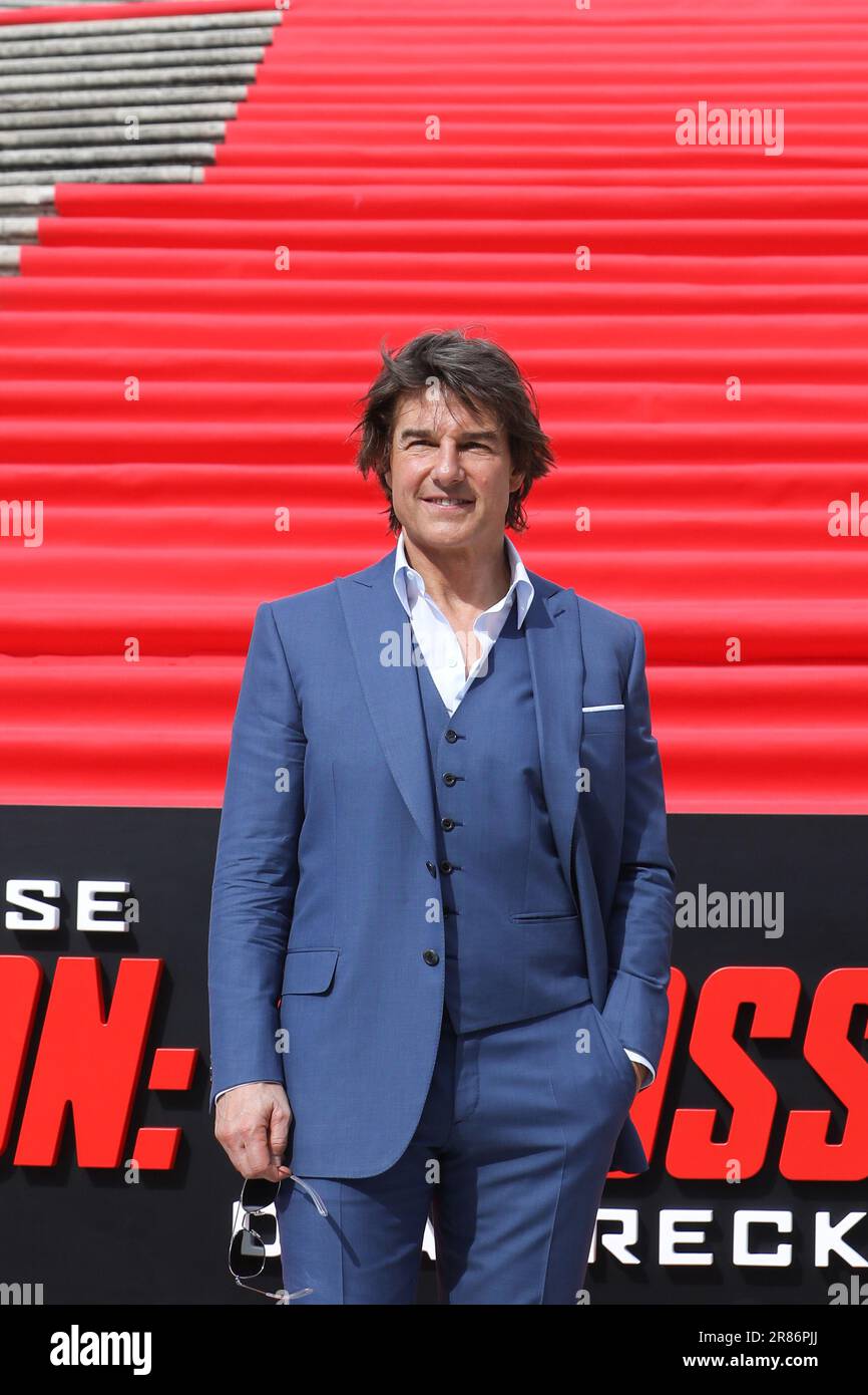 Rome, Italy. 19th June, 2023. Rome, Spanish Steps, photocall film ...