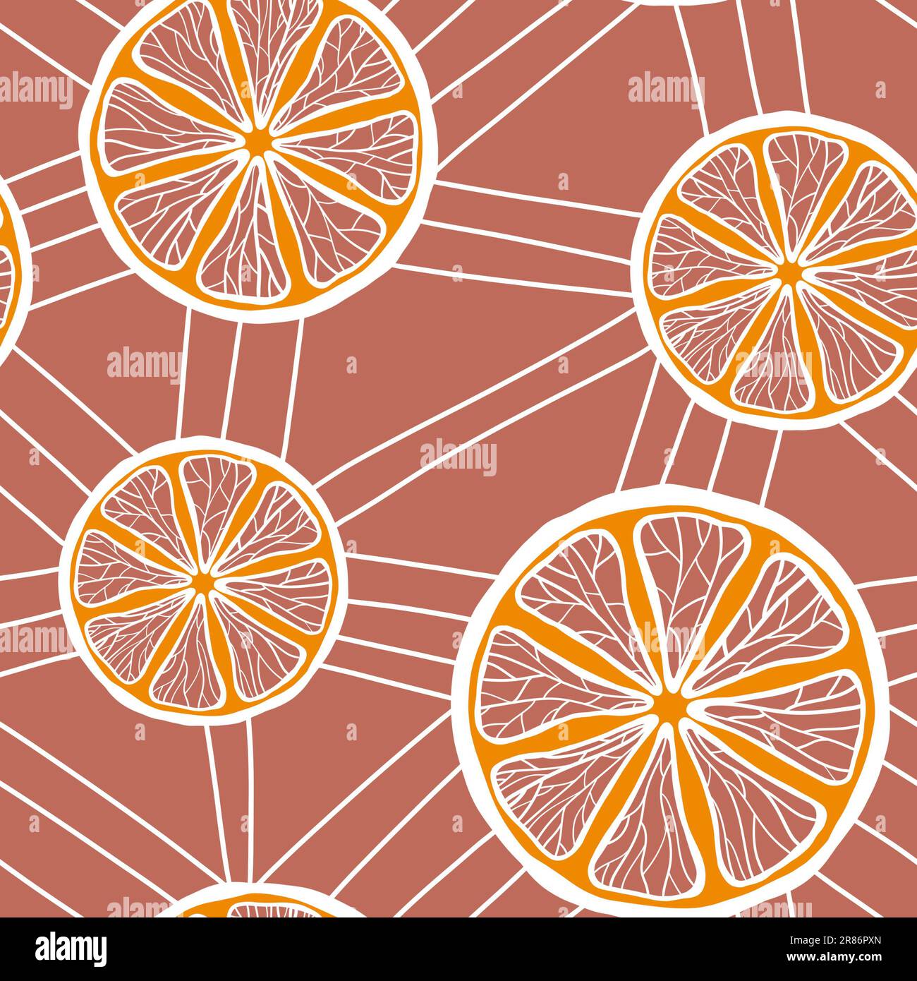 Cartoon summer seamless lemon pattern for wrapping paper and fabrics ...