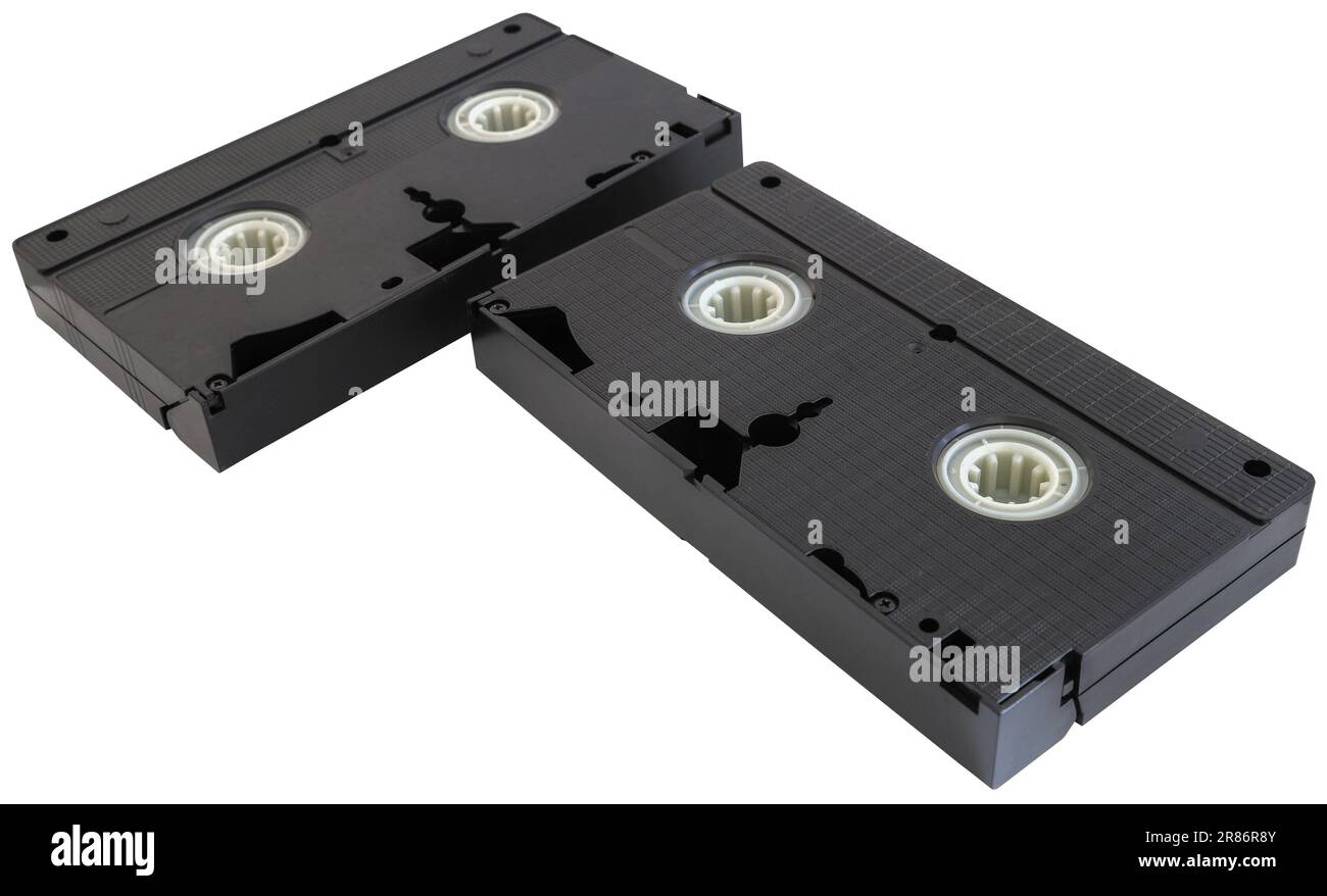 Old video cassette closeup and isolated Stock Photo Alamy