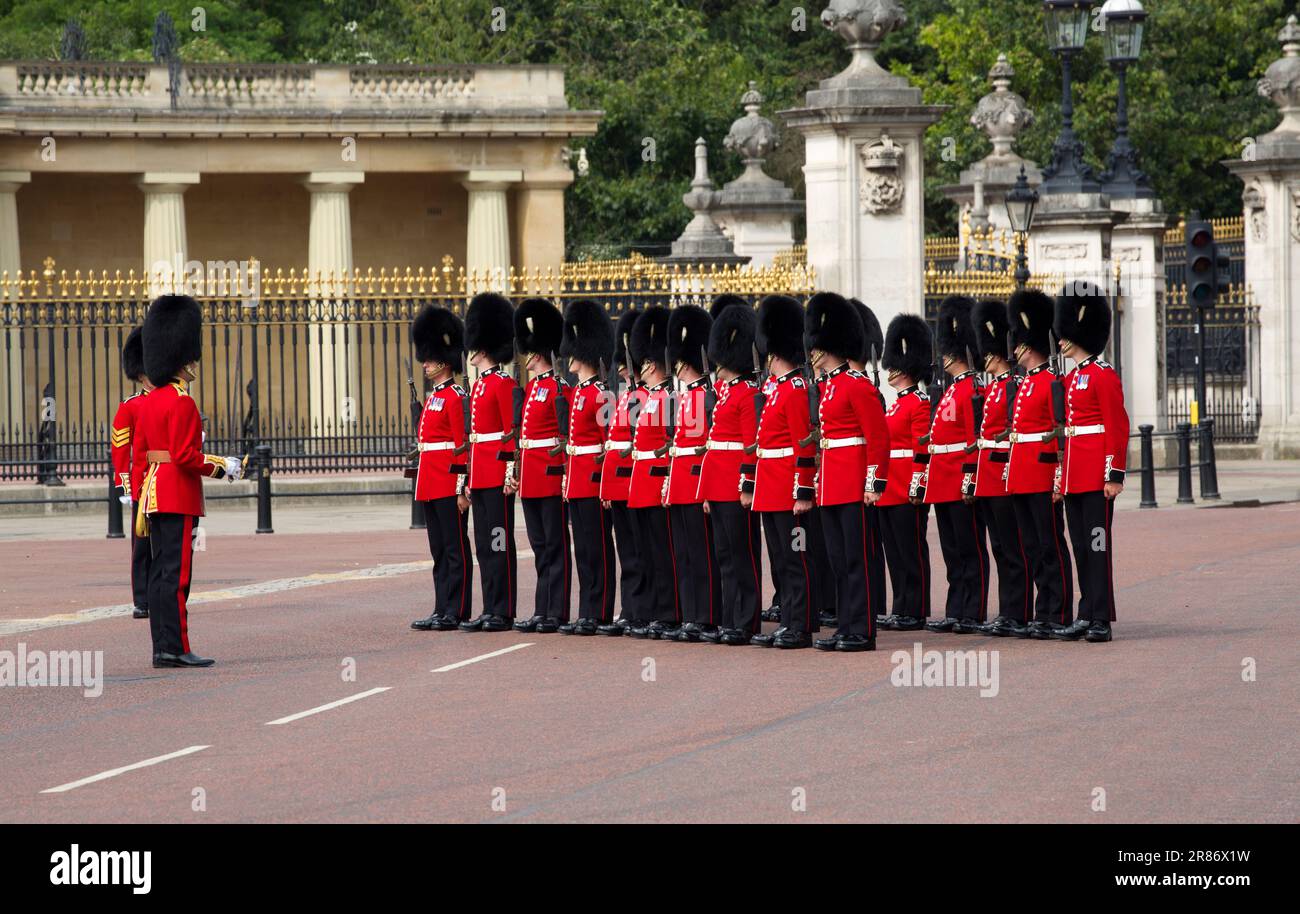 Parading Grenadier Guards Trooping The Colour Color 2023 Stock Photo ...