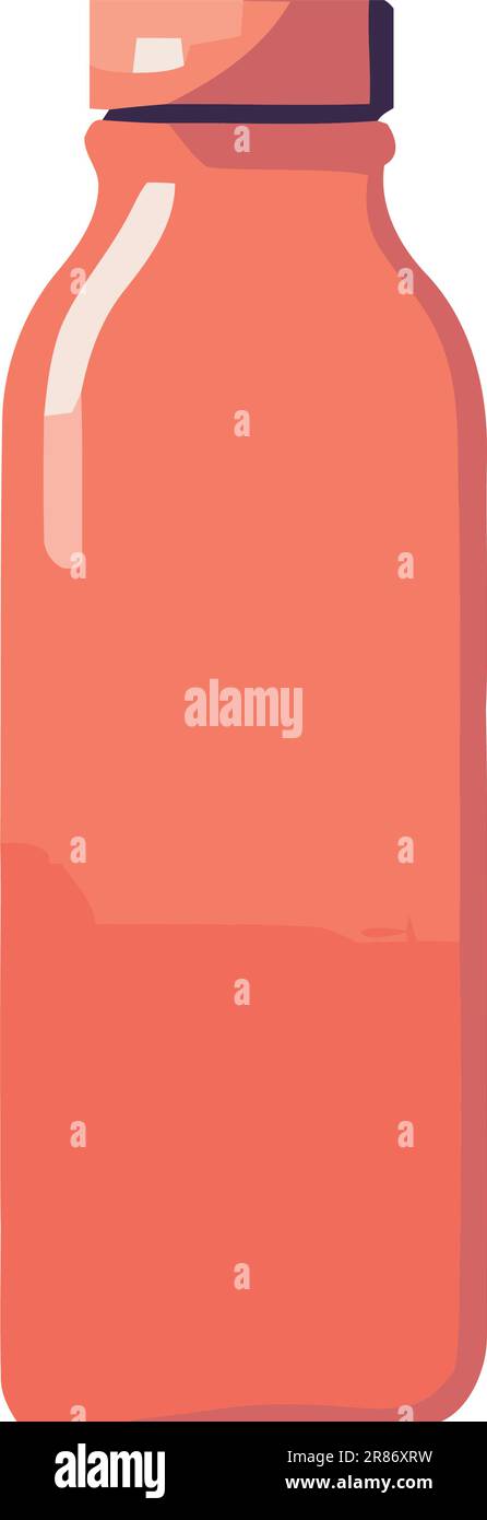 bottle template in isolated white Stock Vector Image &amp; Art - Alamy