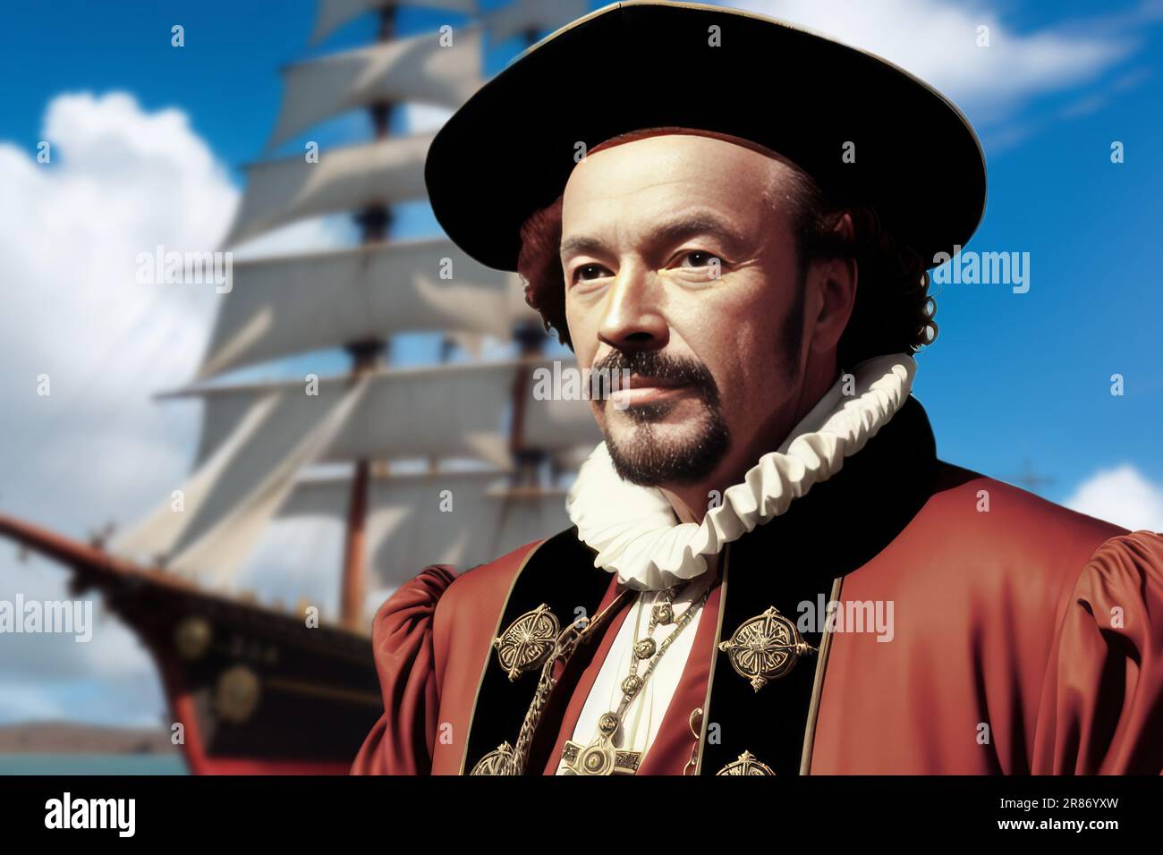 Sir Francis Drake was an English privateer, navigator and politician