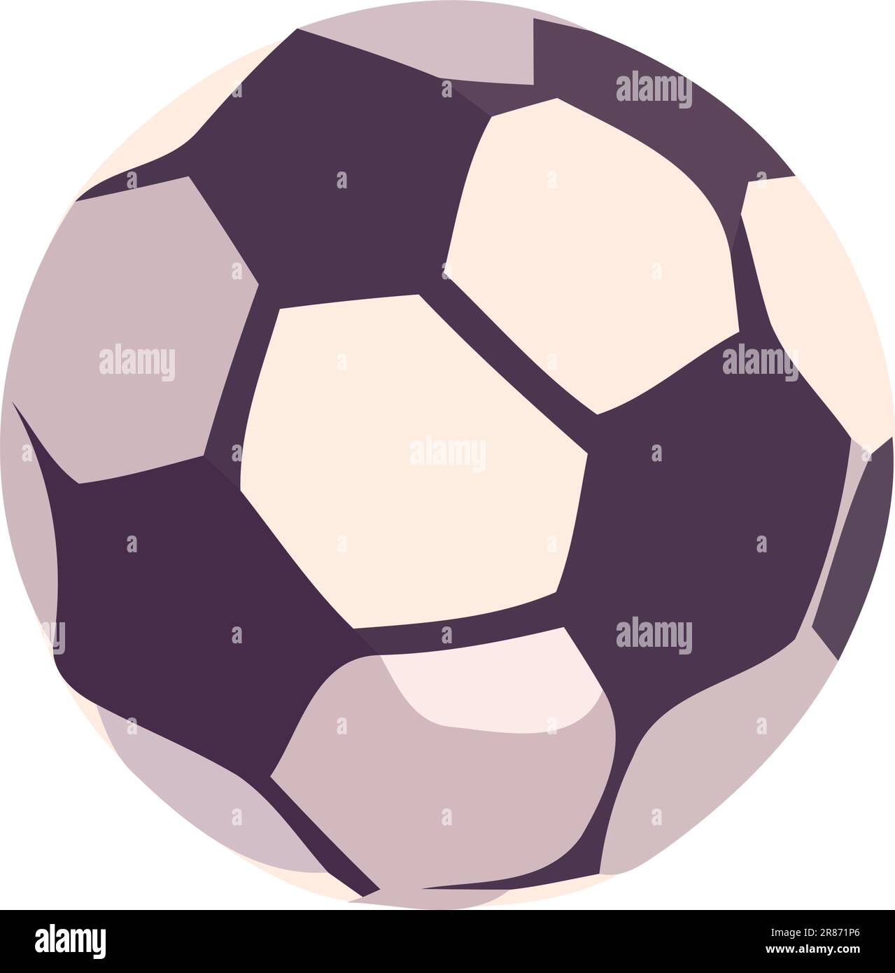 Soccer ball symbolizes competition Stock Vector Image & Art - Alamy