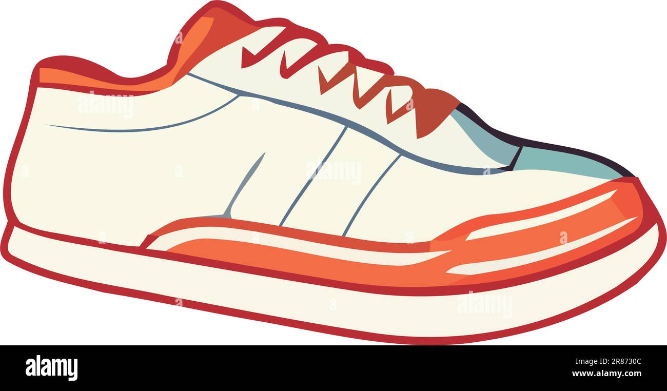Modern sports shoe, athlete activity Stock Vector Image & Art - Alamy